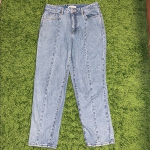 PacSun high rise denim mom jeans